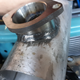 A little splatter is inevitable using Flux core wire. The whole project has been done using a Century 90amp, I’d highly recommend as a cheap welder for auto use it’s been miles better over the HF 90amp.